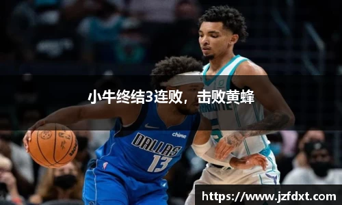 小牛终结3连败，击败黄蜂